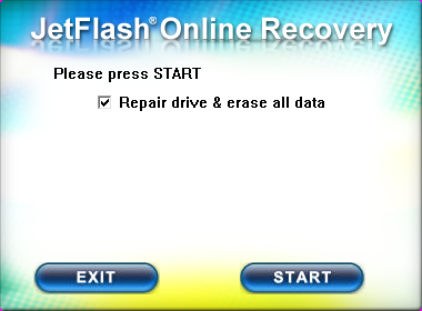 Восстановление носителя с сохранением данных (Repair drive & save all data)