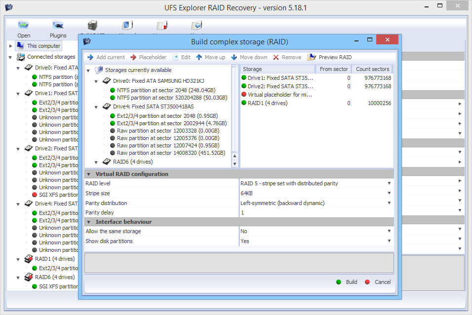 UFS Explorer RAID Recovery