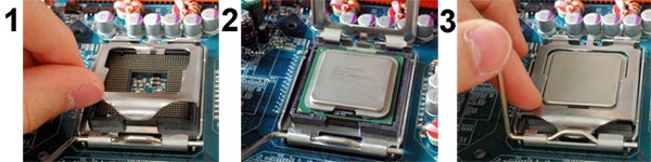 Установка процессора Intel